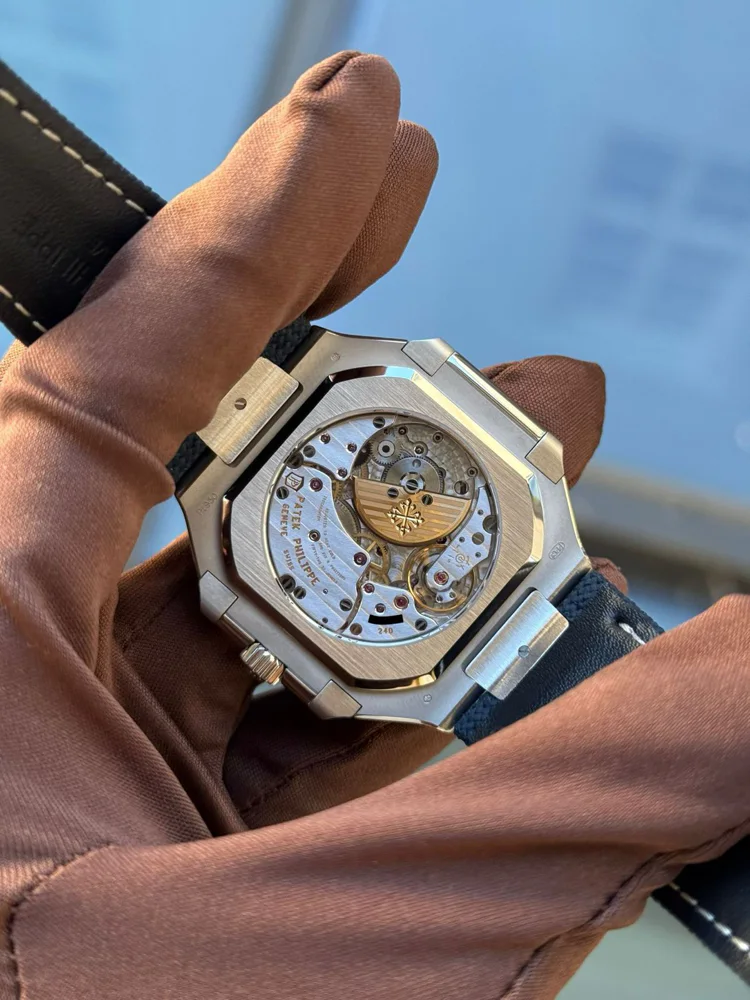 Patek Philippe Cubitus Platinum Blue Dial